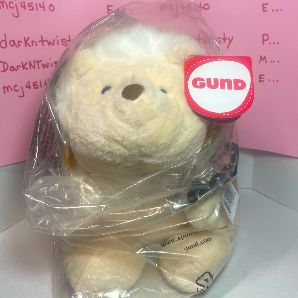 BNWT GUND SNUFFLES AND FRIENDS, TEA HedgeHog Adorable in Gund Plastic